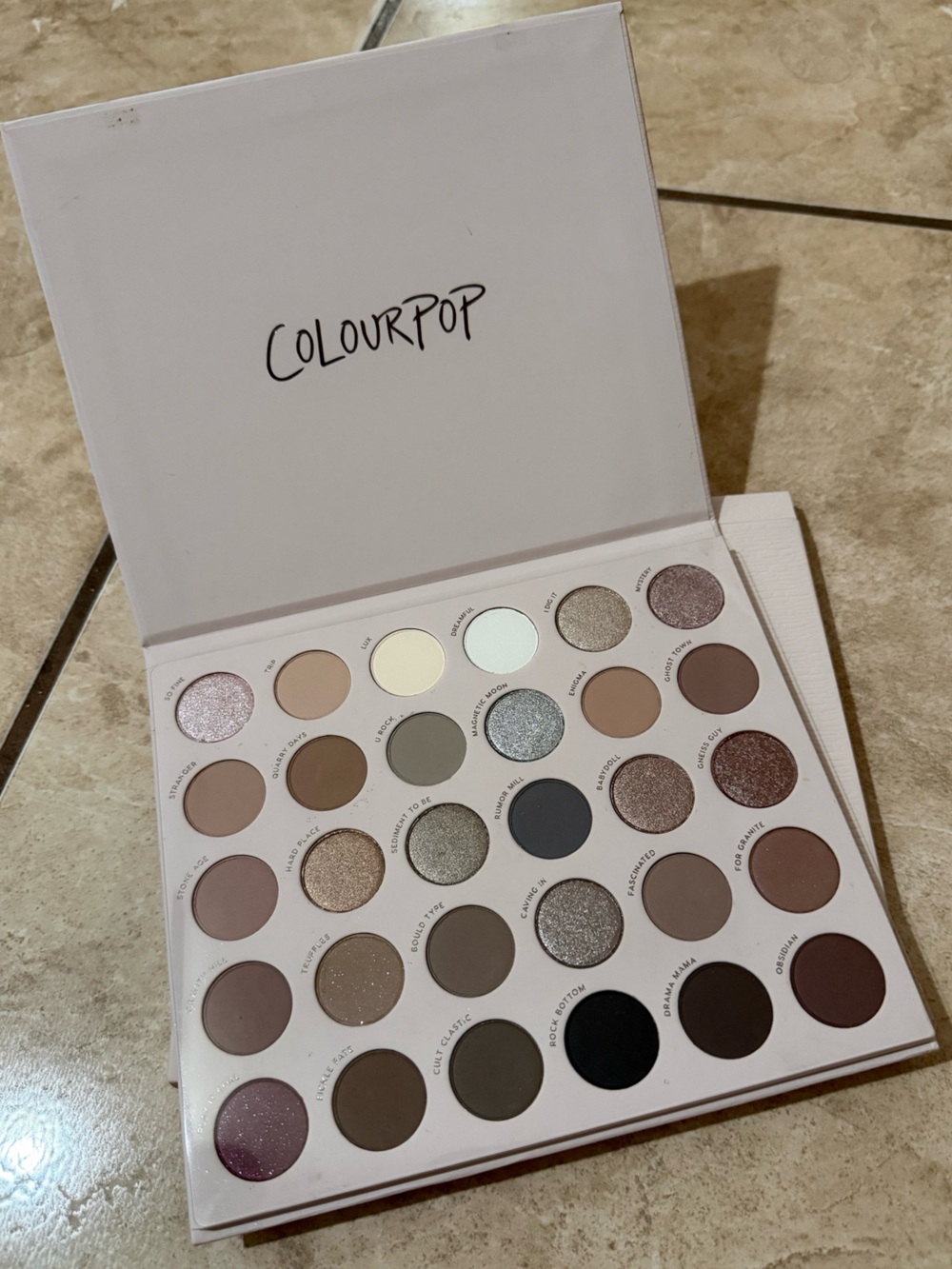Colourpop Stone Cold Fox Palette